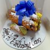 Giant Cannoli Bazooka Cake Blue Ribbon - limoncello, pistachio and chocolate